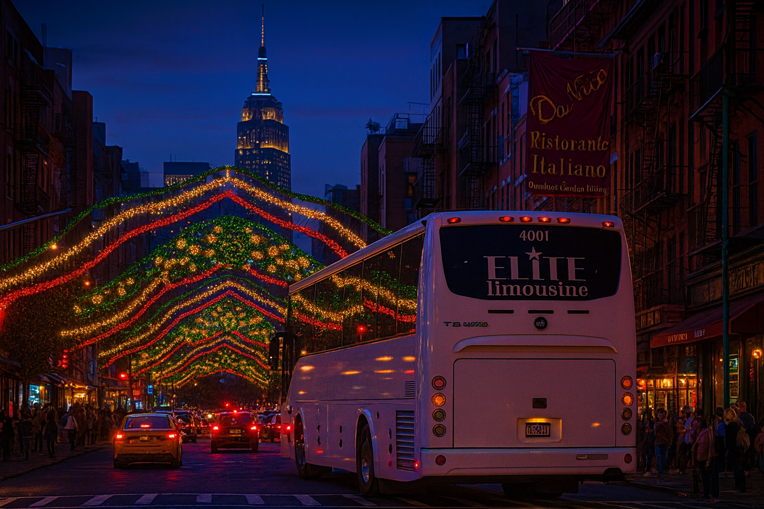 Elite lImousine of Ct Holiday Tips to Arthur Avenue in the Bronx