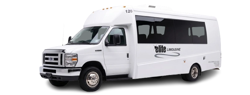 Ford E-Series Super Duty limo bus, 20 passenger, Elite Limousine of Connecticut